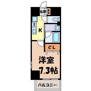 CITY　SPIRE名駅前 間取り図