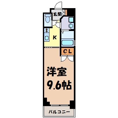 プレディアスタイル白川公園 間取り