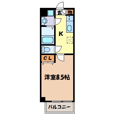 クレサス代官Ｍ 間取り図