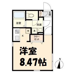 Branche桜山Chambre 間取り図