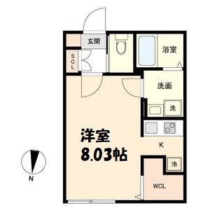 Branche桜山Chambre 間取り図