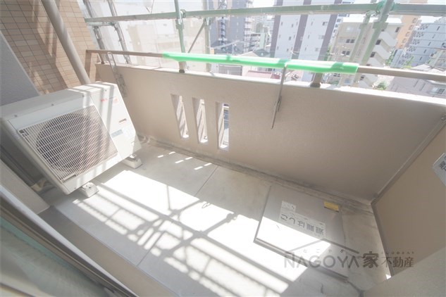 新栄アーバンハイツ ベランダ