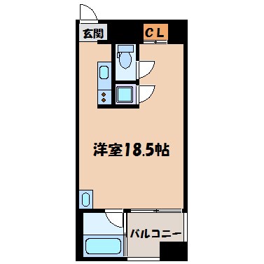 プリマヴェール名駅シュール 間取り図