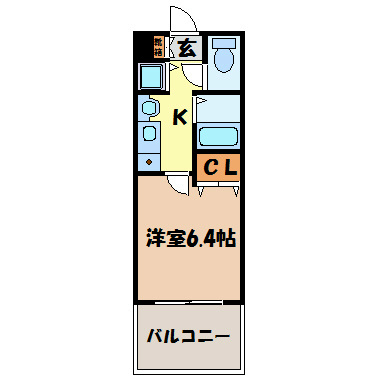 プレサンス栄メディパーク 間取り図