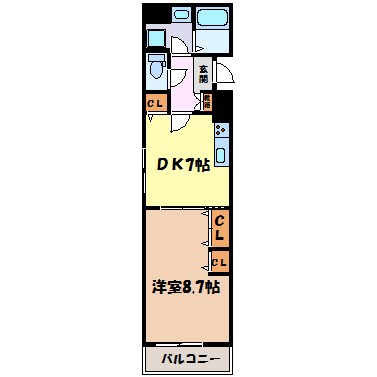サンライズ滝子 間取り図