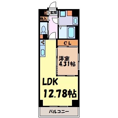 S-FORT熱田花町 間取り図