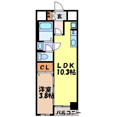 フロリアードもとやま 間取り図