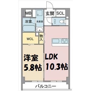 ステーションウエストタワー 間取り図