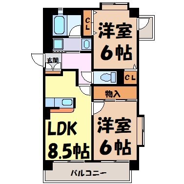 グランドメゾン黒川 間取り図