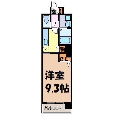 パンシオン千種 間取り図