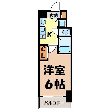 プレサンスＳＡＫＡＥリバースタイル 間取り