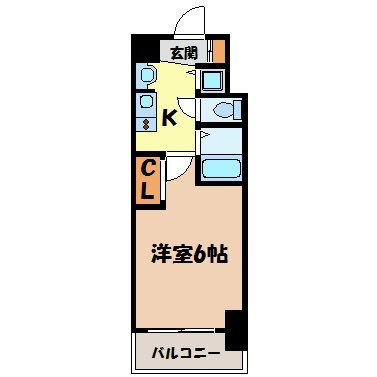 プレサンスＳＡＫＡＥリバースタイル 間取り図