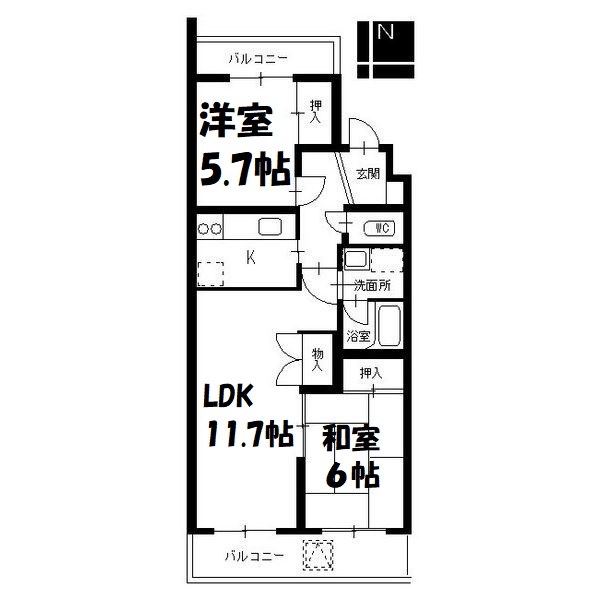 ヒルトップ東山 間取り