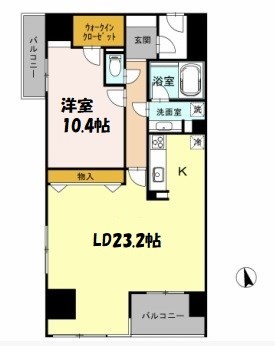 カスタリア伏見 間取り図