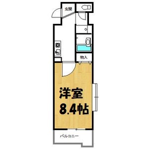 モナティス那古野 間取り図
