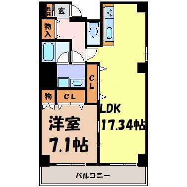 PENCIL柳橋 間取り図