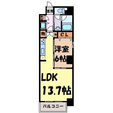 アモンフォンテーヌ 間取り図