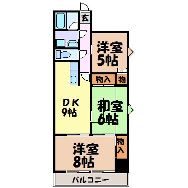 グレイシス葵 間取り図