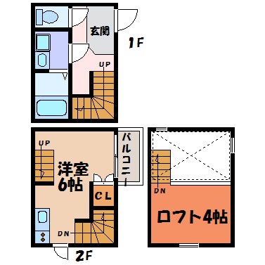 パークサイド北斗 間取り図