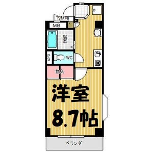 クオーレ前山 間取り図