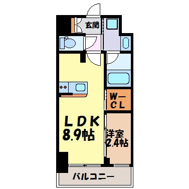 ハーモニーレジデンス名古屋イースト 間取り図