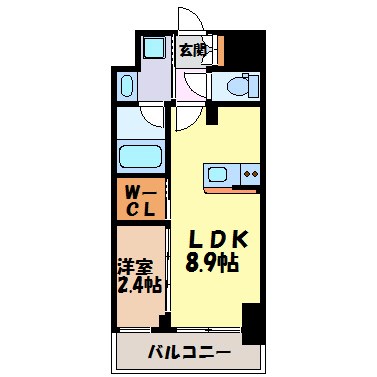 ハーモニーレジデンス名古屋イースト 間取り図