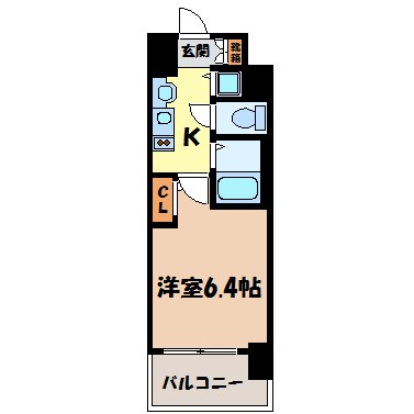 プレサンス名古屋STATIONビジュ 間取り図