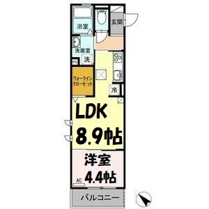 グランドール千種 間取り図