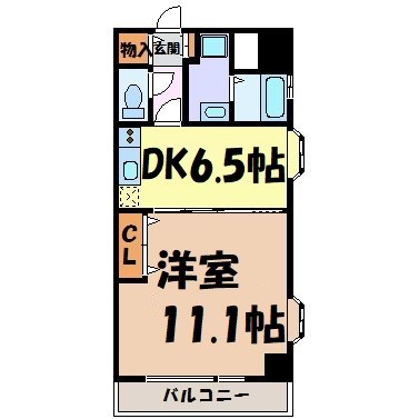 フローラル泉 間取り図