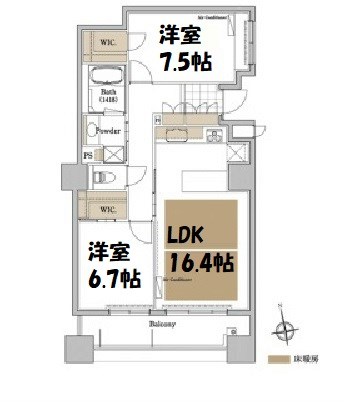 プライムメゾン御器所 間取り図