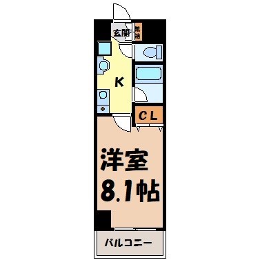 ヒルズ新栄3号館 間取り図