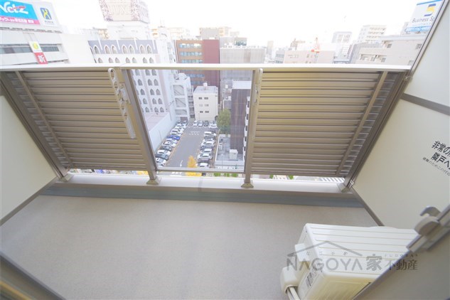 ヒルズ新栄3号館 ベランダ