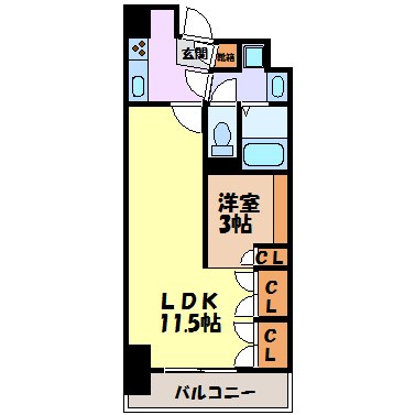 Cozy Court新栄 間取り図