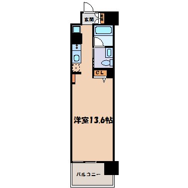 カスタリア伏見 間取り図