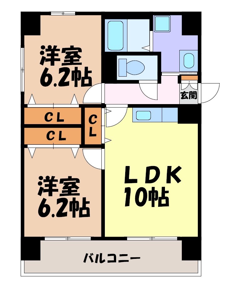 ブランメゾン辻本通 間取り図