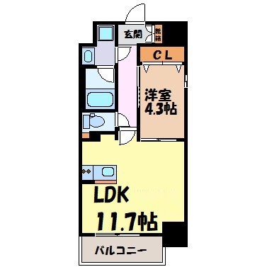 レジデンシア花の木 間取り図
