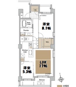プライムメゾン御器所 間取り図