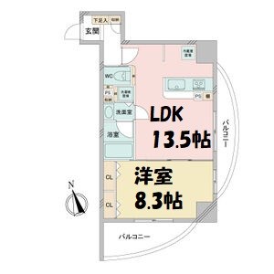 さくらＨｉｌｌｓリバーサイドＥＡＳＴ 間取り図