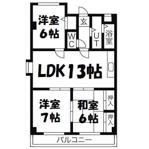 ハイム御器所 間取り図