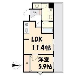 サムティレジデンス東山公園 間取り図