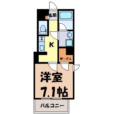 ラ　ルーチェ川名 間取り図