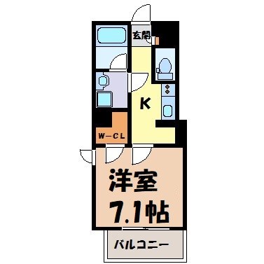 ラ　ルーチェ川名 間取り図