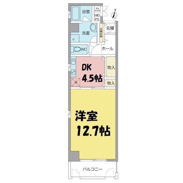 B&amp;rsquo;s117 間取り図