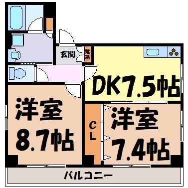 さくら館 間取り図