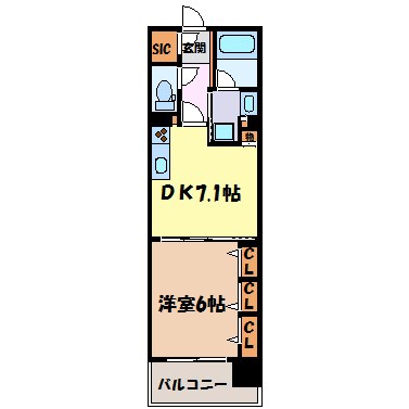 プレサンスグラン丸の内 間取り図