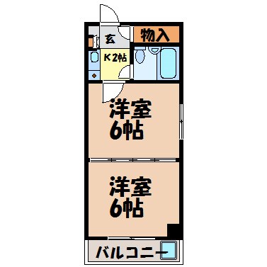 プリンセス今池 間取り図