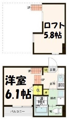 charme saule 間取り図