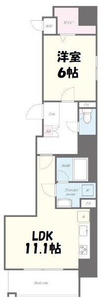 笹島アイサンメゾン 間取り図