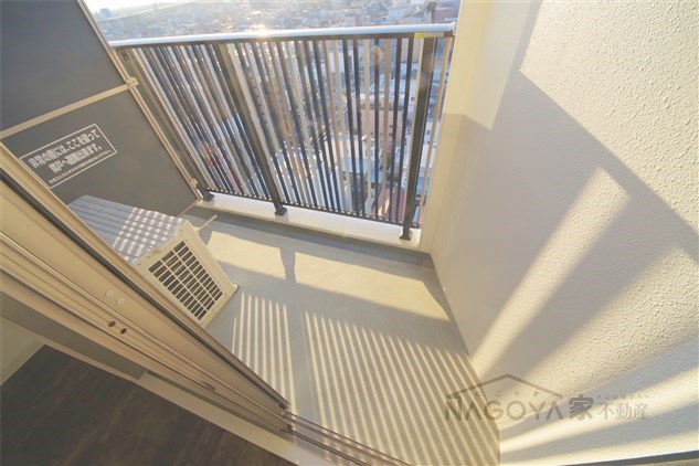 グランパークタワー ベランダ