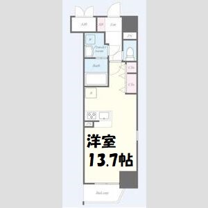 グランパークタワー 間取り図